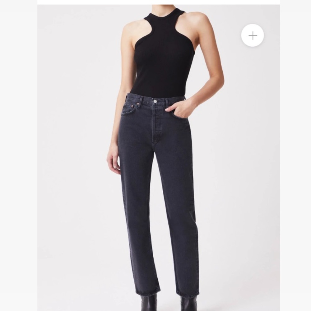 AGOLDE 90'S PINCH WAIST HIGH RISE STRAIGHT JEAN
